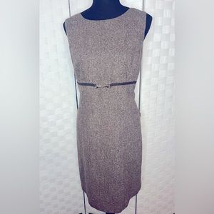 🤎Ann Taylor LOFT Brown Midi Dress/Size 12P